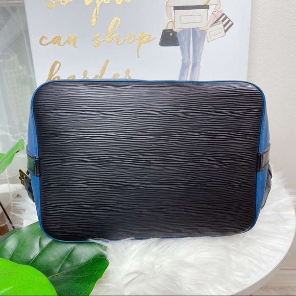 Louis Vuitton Bi Color Epi Leather Petite Noe Shoulder Bag - Picture 4 of 11